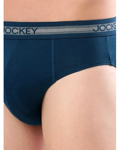 Jockey Men's Super Combed Cotton Solid Brief with Stay Fresh Properties - ASSTD (Pack of 2)-Small-5