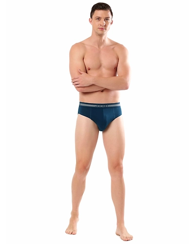 Jockey Men's Super Combed Cotton Solid Brief with Stay Fresh Properties - ASSTD (Pack of 2)-Small-4