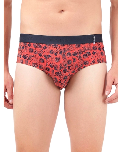 Jockey Men's Super Combed Cotton Printed Brief with Ultrasoft Waistband - ASSTD-Jockey-US52-small