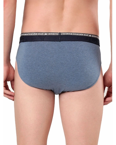 Jockey Men's Super Combed Cotton Elastane Stretch Solid Brief with Ultrasoft Waistband -ASSTD-Medium-4