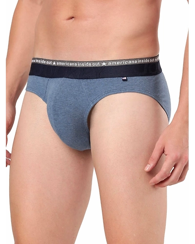 Jockey Men's Super Combed Cotton Elastane Stretch Solid Brief with Ultrasoft Waistband -ASSTD-Medium-5