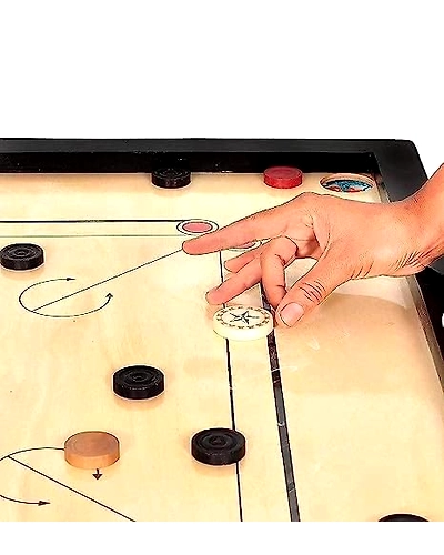 SISCAA Carrom Coin Perfect Shot - Premium Carrom Coins-3