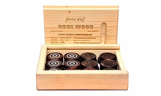 SISCAA Rosewood Carrom Coin Set (7mm Thickness) - Premium Quality Carrom Pieces