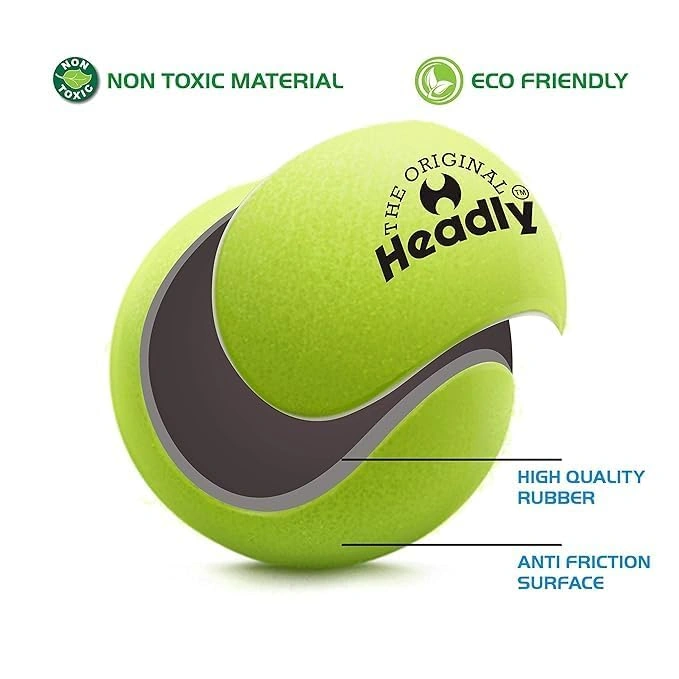 Headly Light Cricket Tennis Ball | Light Weight Ball  (6 Piece in 1 Box)-2