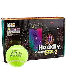 Headly Light Cricket Tennis Ball | Light Weight Ball  (6 Piece in 1 Box)