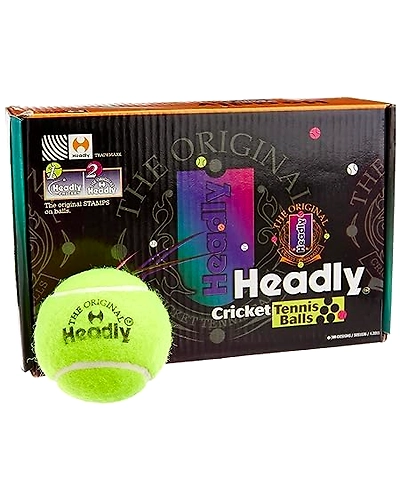 Headly Heavy ball for Over Arm Cricket | Standard Size Ball for Cricket Tournament and Practice (6 Piece in 1 Box)-As-Headly-Hard-1box