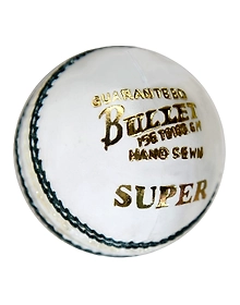 Khanana's Balance Cricket Leather Ball  (Pack of 1, White)