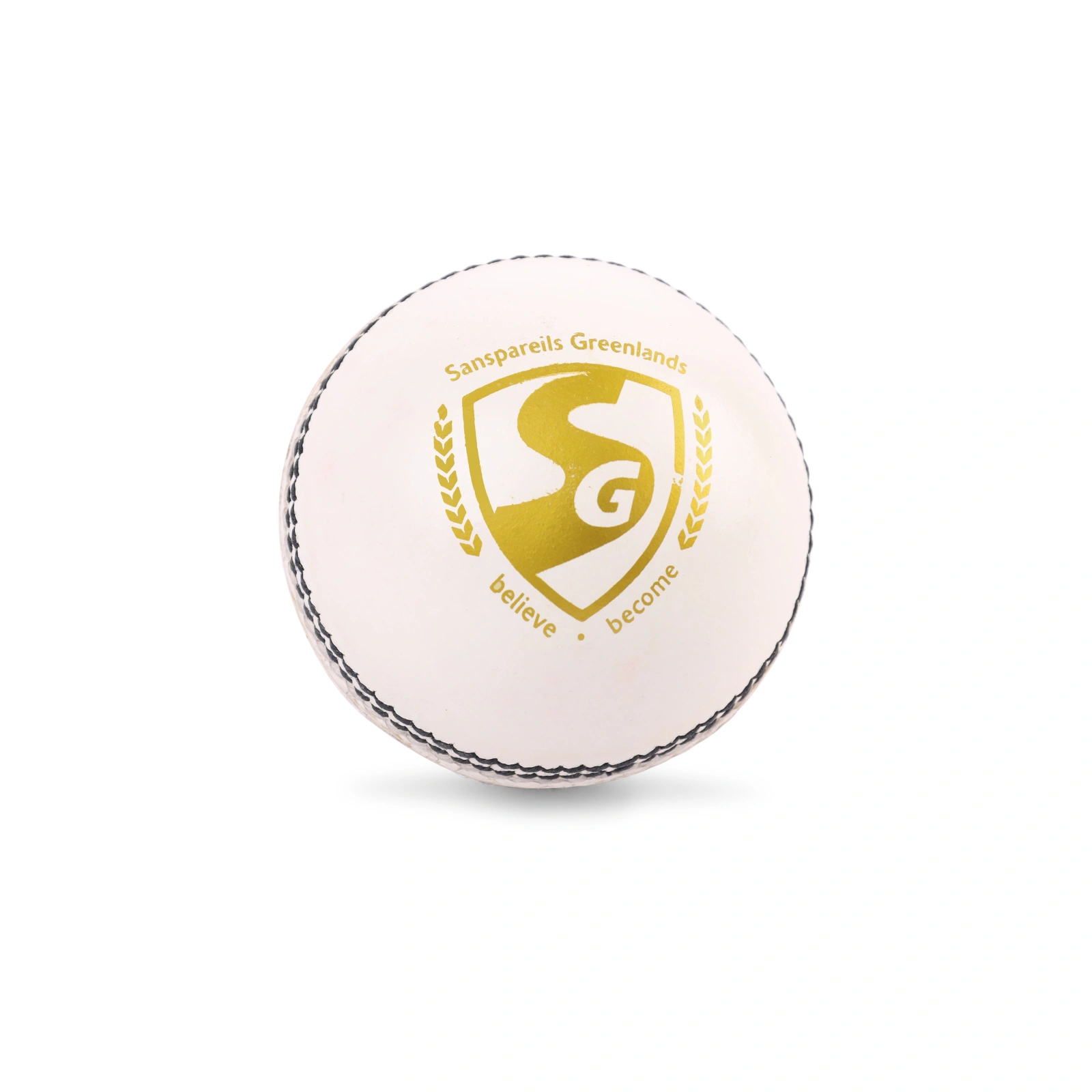 SG Shield 20 White Two-Piece Cricket Leather Ball (PACK OF 1)-As-SG-Shield-20-white-1pcs