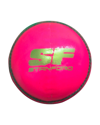 SF Truetest 4 piece Leather Cricket Ball (Pink,pack of 1)-As-SF-True-Test-pink-1pcs