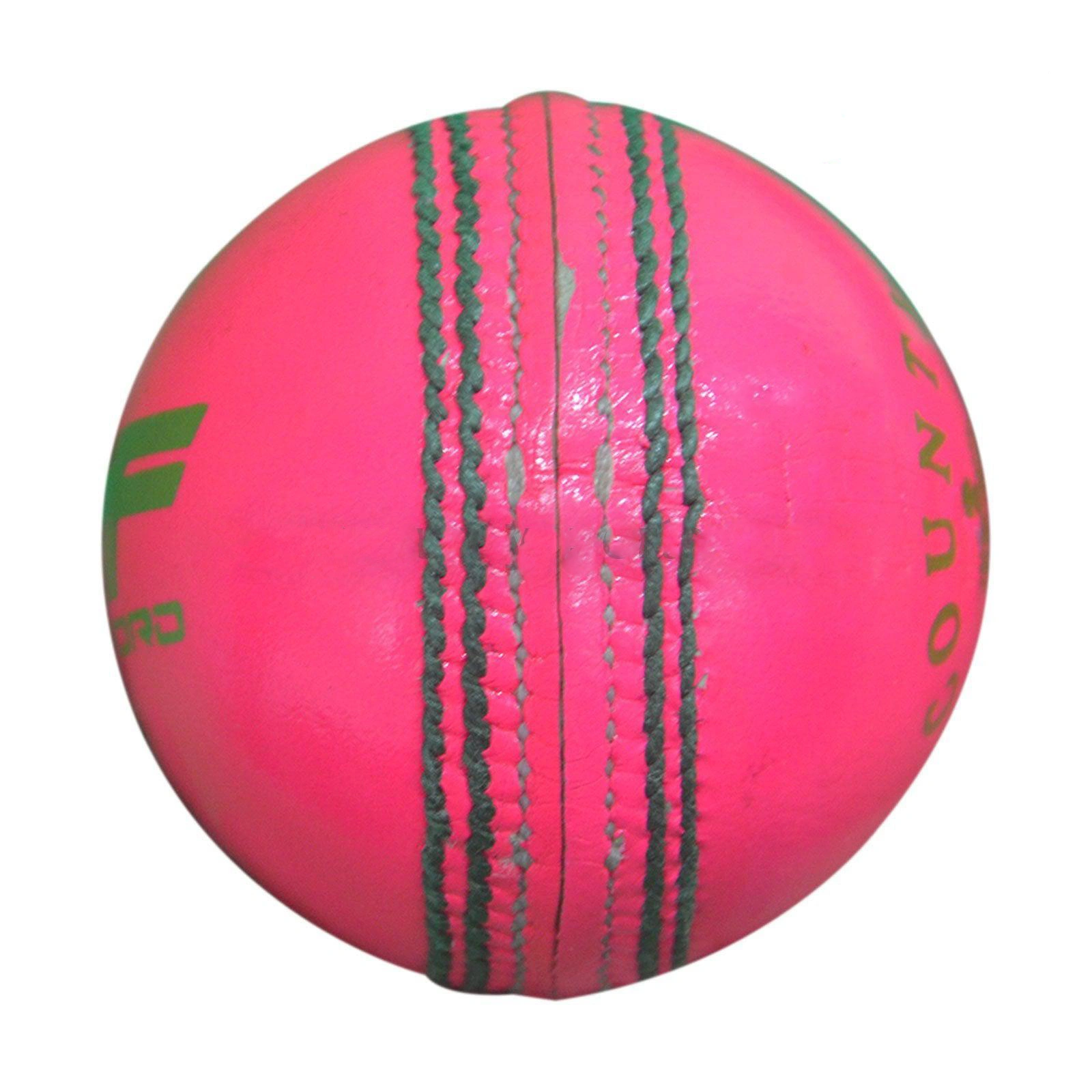 SF Truetest 4 piece Leather Cricket Ball (Pink,pack of 1)-1