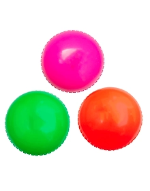 Aashray Synthetic Cricket Wind Balls (Multicolour, Standard Size) Pack of 3