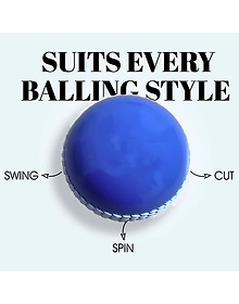 Aashray T-20  Cricket swing and spin Training Synthetic Ball (Pack of 3, Multicolor)