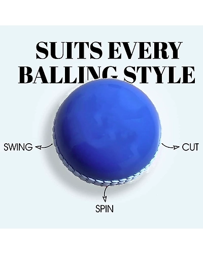 Aashray T-20  Cricket swing and spin Training Synthetic Ball (Pack of 3, Multicolor)-1