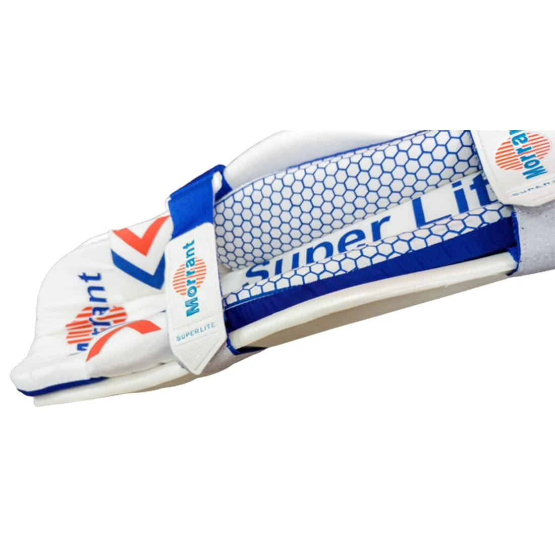 Morrant Super Ultralite Moulded Cricket Batting Pads(white)-Size:- Small Boys-1