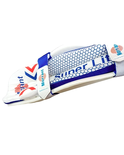 Morrant Super Ultralite Moulded Cricket Batting Pads(white)-Size:- Small Boys-1