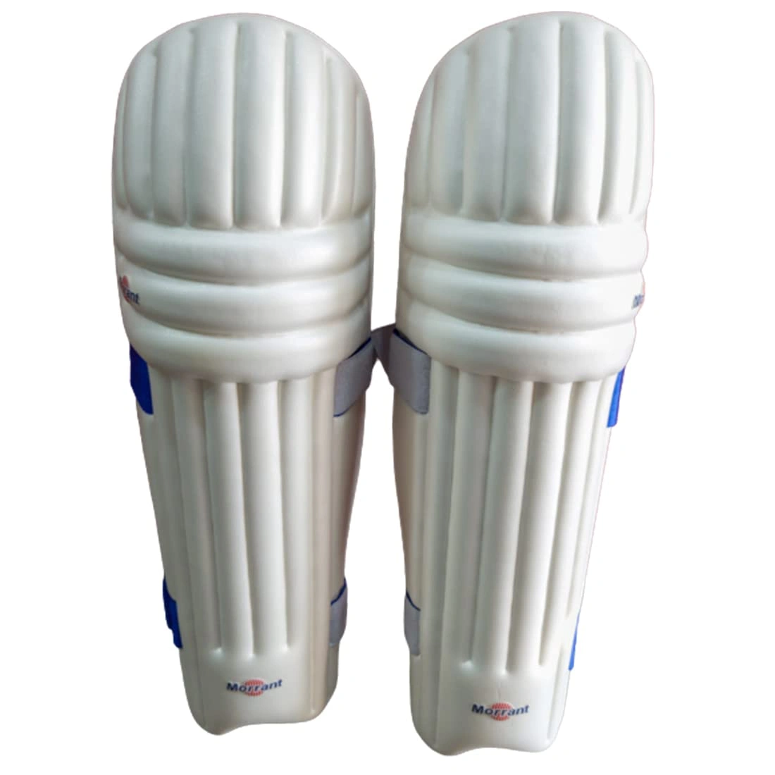 Morrant Super Ultralite Moulded Cricket Batting Pads(white)-As-morrant-legpad-super-ultralight-smallboys