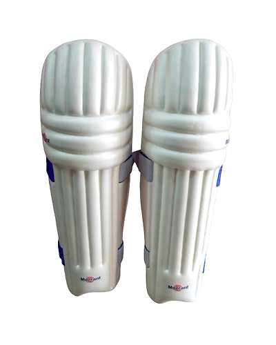 Morrant Super Ultralite Moulded Cricket Batting Pads(white)-As-morrant-legpad-super-ultralight-smallboys