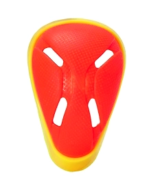 Puma Mens Future 1 Abdo Guard (Fast Yellow-Ultra Orange)