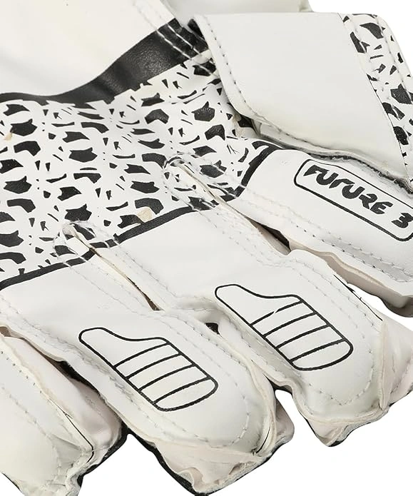 Puma Mens Future 3 WK Gloves,(White-Black)-Size:-Boys-3