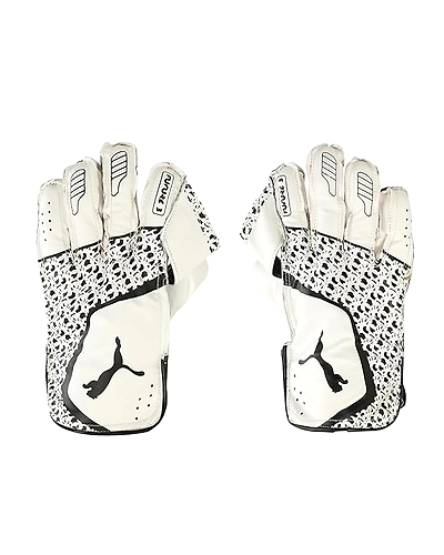 Puma Mens Future 3 WK Gloves,(White-Black)-Puma-WK-gloves-04197005-Boys