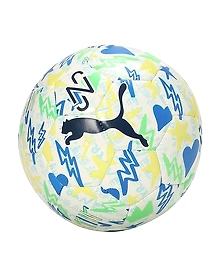 Puma Unisex-Adult Neymar JR Graphic FootBall,(White-Multicolor size 5)