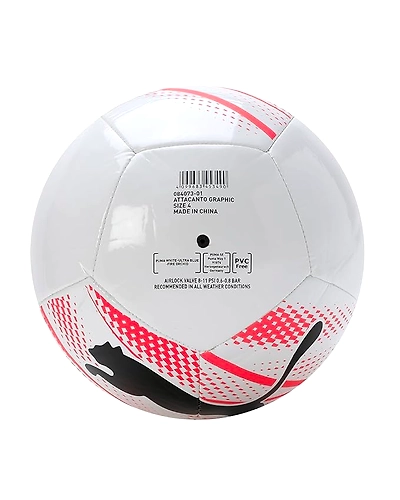 Puma Unisex-Adult ATTACANTO Graphic, (White-Ultra Blue-Fire Orchid, Size:-5)-1