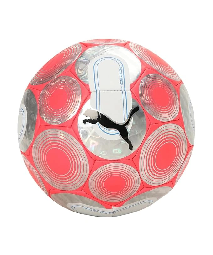 Puma Unisex-Adult CAGE ball,(Fire Orchid-Silver-Ultra Blue,Size:-5)-Puma-football-084074-01