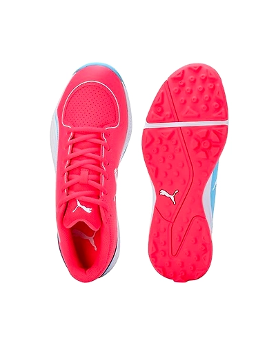 Puma Unisex 24 FH Rubber Spike Cricket Shoe(multicolor)-SIZE:-7-2