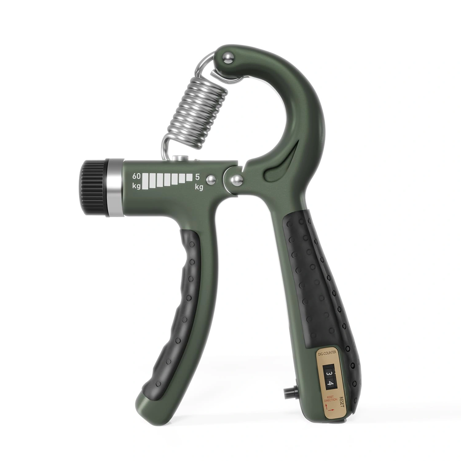 Aashray Hand Gripper with Counter - Adjustable Resistance 5-60kg-3