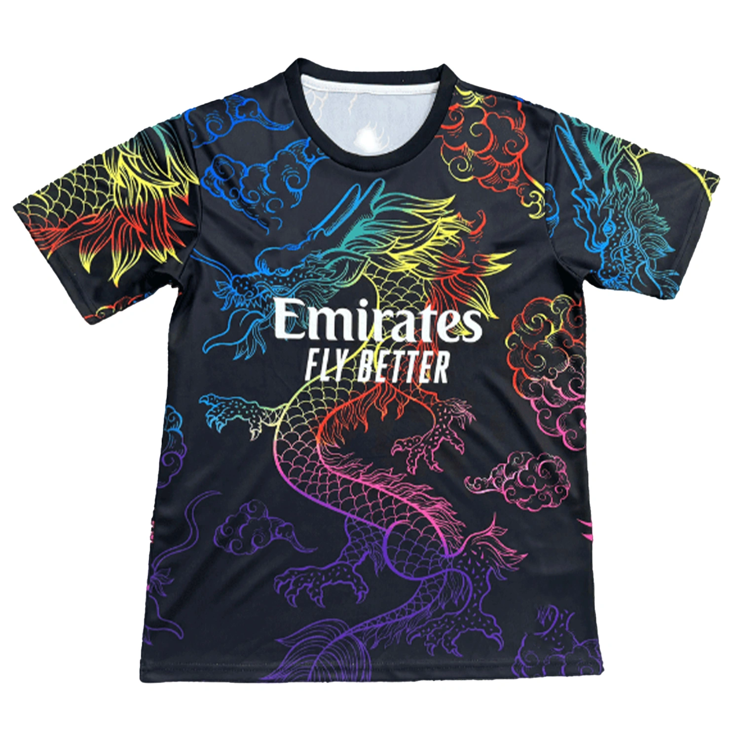 REAL MAD*RID DRAGON JERSEY WITH SHORTS 24/25-As-Real-madrid-dragon-rainbow-S