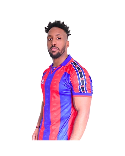 BA*RCA(F.C.B) KAPPA JERSEY WITH SHORTS-SIZE:-S-2