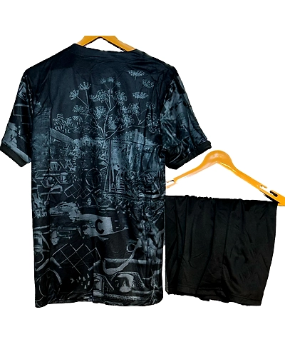 BAR*CA (F.C.B) CONCEPT JERSEY WITH SHORTS-SIZE:-S-2