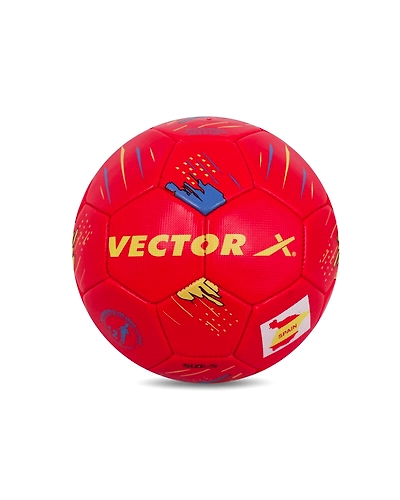 Vector X Spain Machine Stitched Embose PVC Football Size 5-1