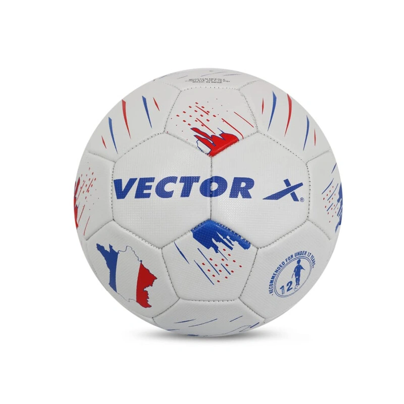 Vector X France Machine Stitched Embose PVC Football Size 5-1