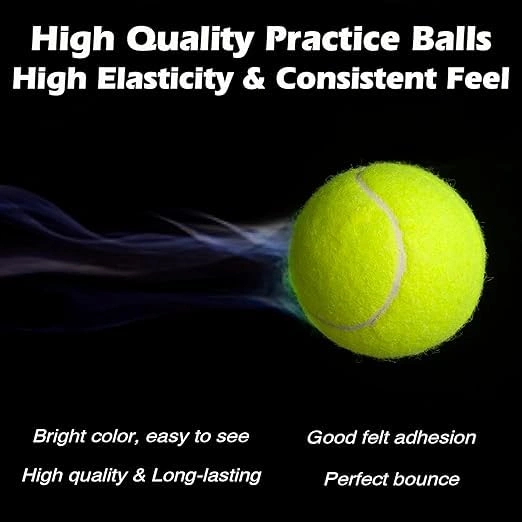 Good Shot Light Ball For Cricket Tennis Ball (Pack of 6, Green)-3