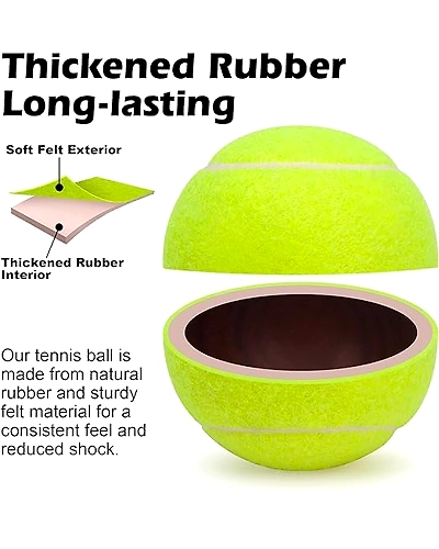 Good Shot Light Ball For Cricket Tennis Ball (Pack of 6, Green)-2