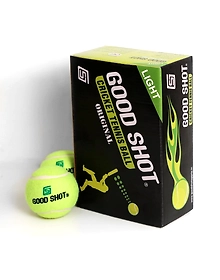 Good Shot Light Ball For Cricket Tennis Ball (Pack of 6, Green)