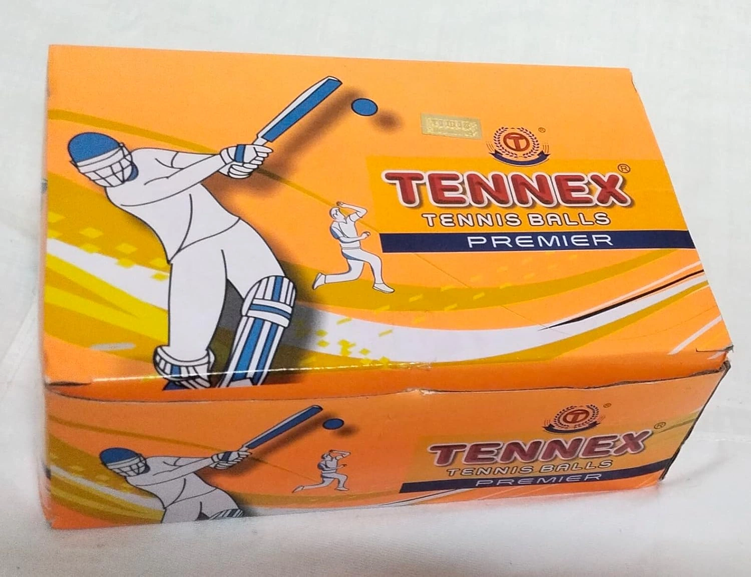 Tennex Premier Light and Soft Ball For Cricket Tennis Ball (Pack of 6, Green)-As-Tennex-prem-light-Ball-1box