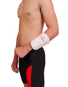 Yonker Cricket Arm Guard / Wrist Guard with Wrist Band (Pack of 1) (WHITE)