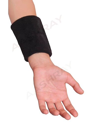 Yonker Cricket Arm Guard/Wrist Guard with Wrist Band (Pack of 1) (White)-2