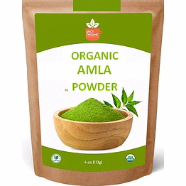 naad premium amla (indian gooseberry) fruit powder - boost your natural wellness
