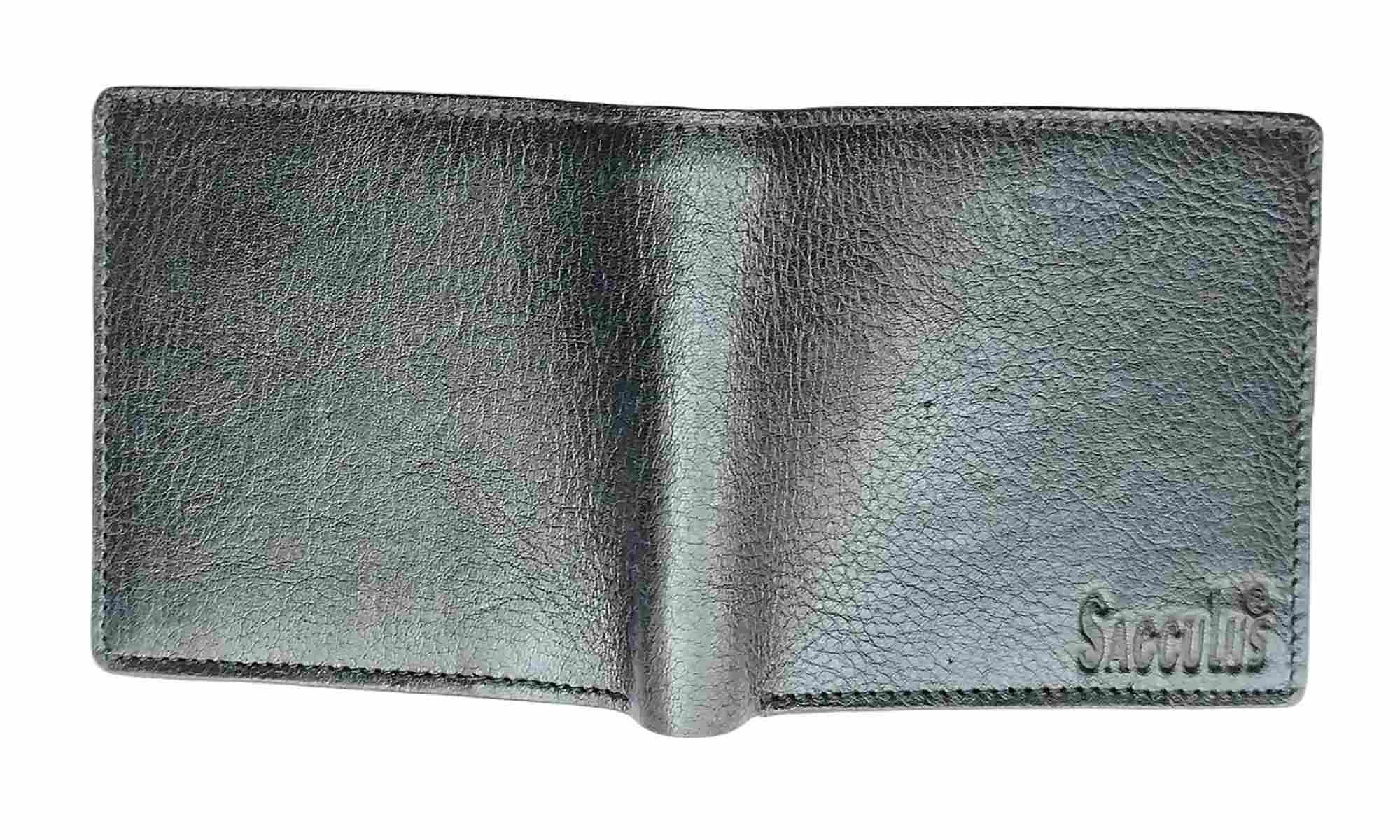 Bifold Leather Black Wallet