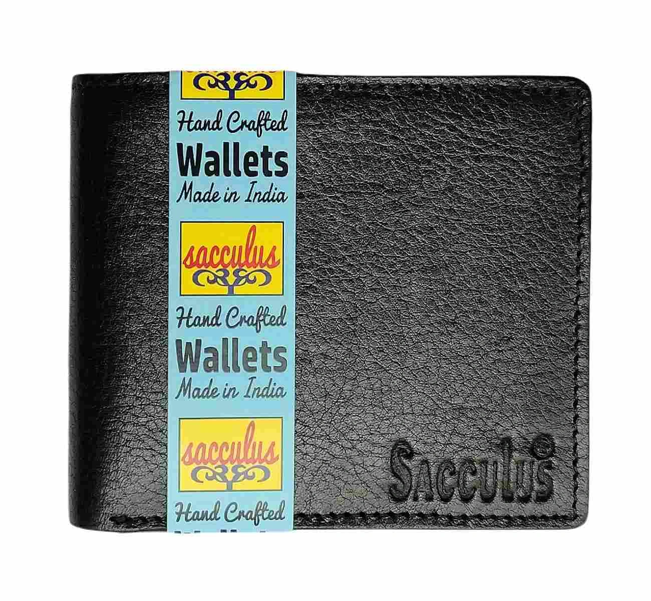 Bifold Leather Black Wallet