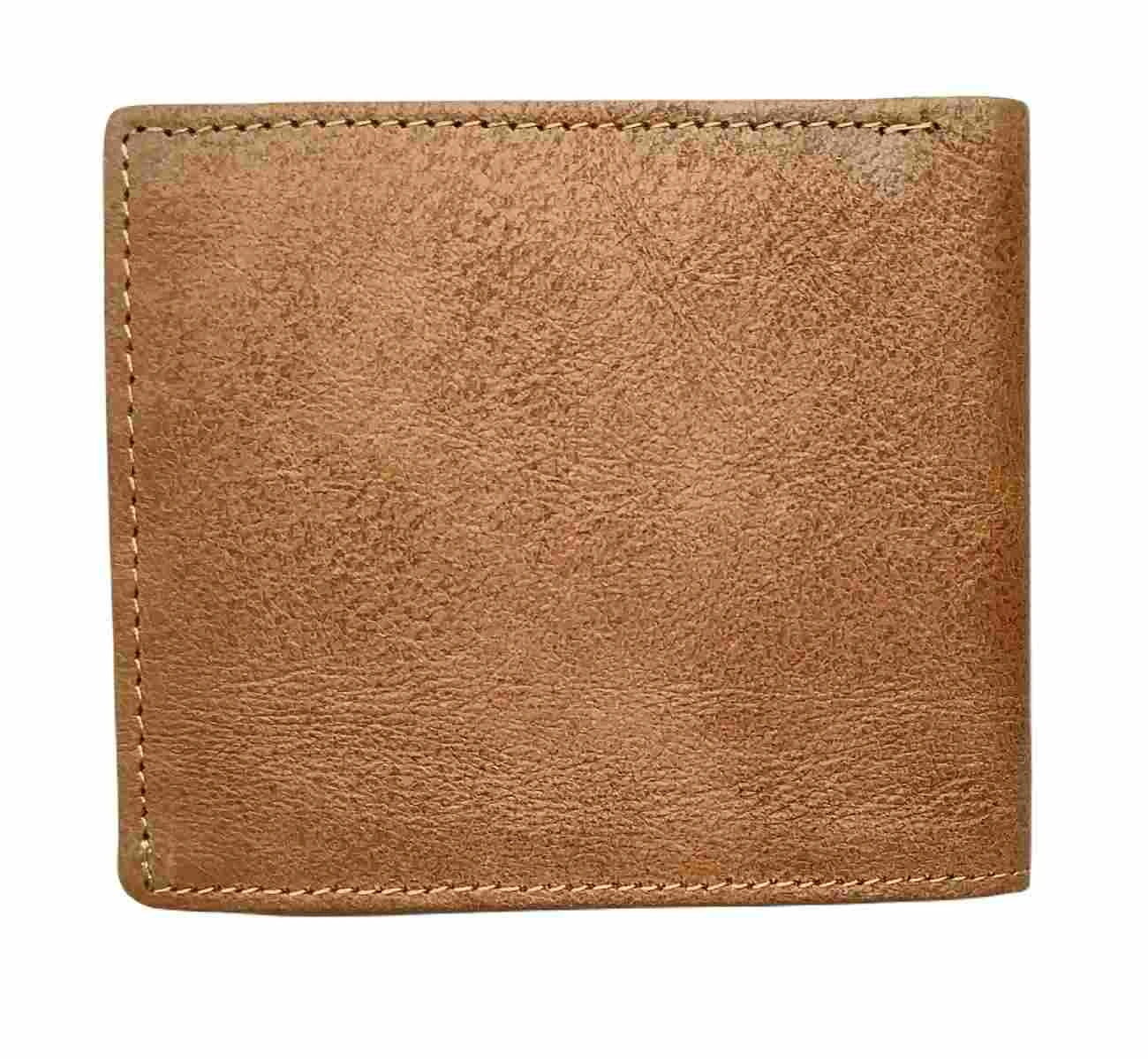 E0003 Crust Leather Wallets for men