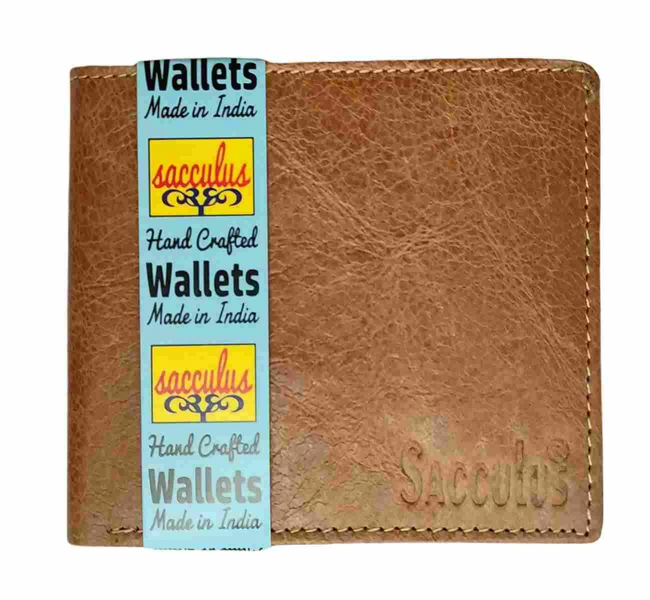 E0003 Crust Leather Wallets for men