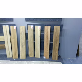 wood look porcelain plank tiles : 1200x200 mm with 8 mm thickness