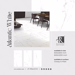 ramirro ceramica atlantic white marble look tiles