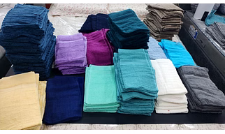 Multi Color Hand Towels - Hand Towels for Export, Durable & Reliable Use