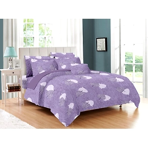 Queen Size Bed Sheets - Bed Sheet & Pillow Cover for Export, Durable & Reliable Use