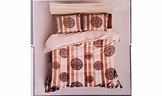 Printed Bed Sheets - Bed Sheet & Pillow Cover for Export, Durable & Reliable Use